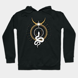 Snake and Moon Hoodie